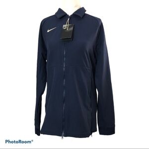 NWT NIKE Therma Football Full Zipper Lined Jacket Sz M